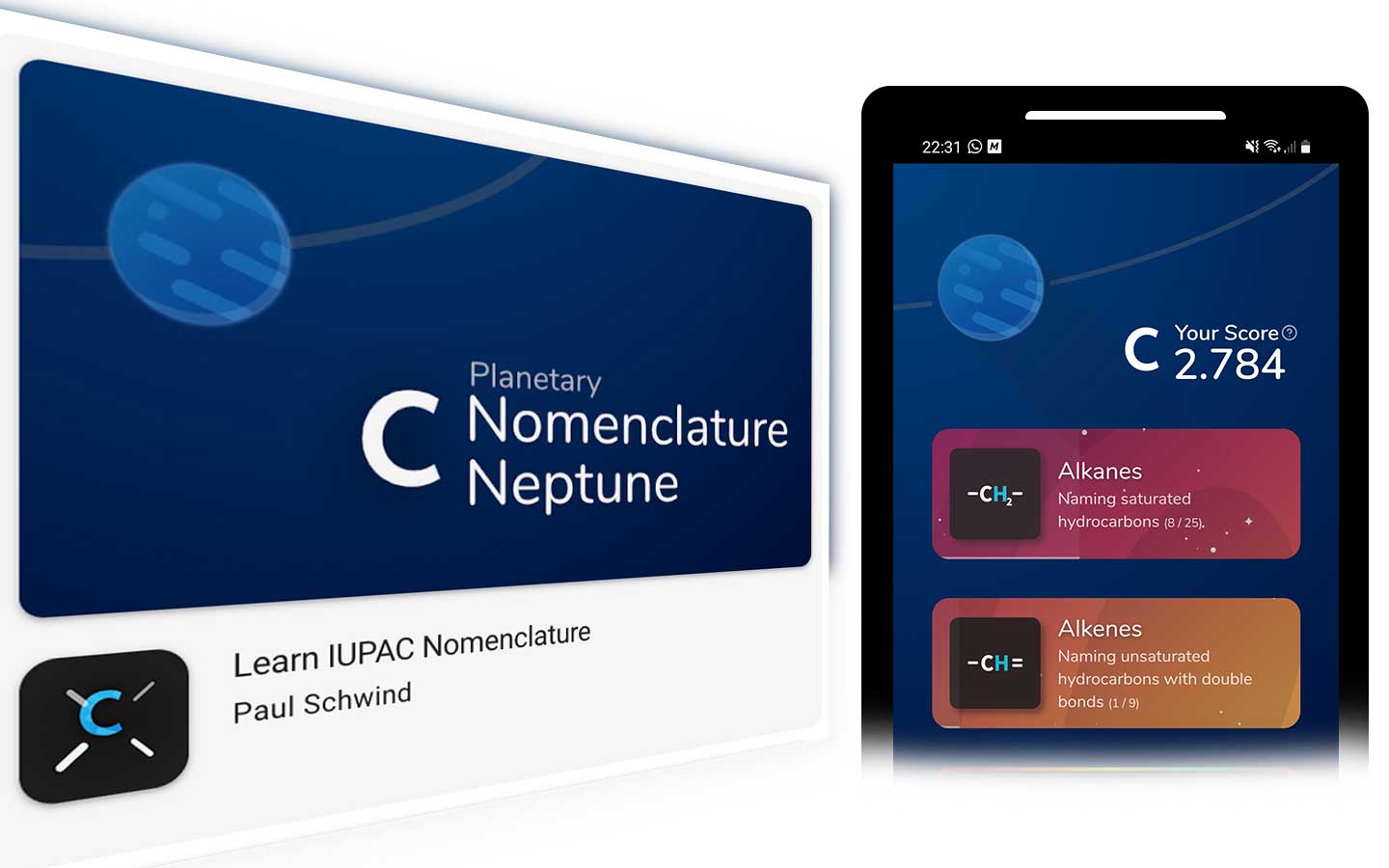 A great app for learning organic chemistry basics